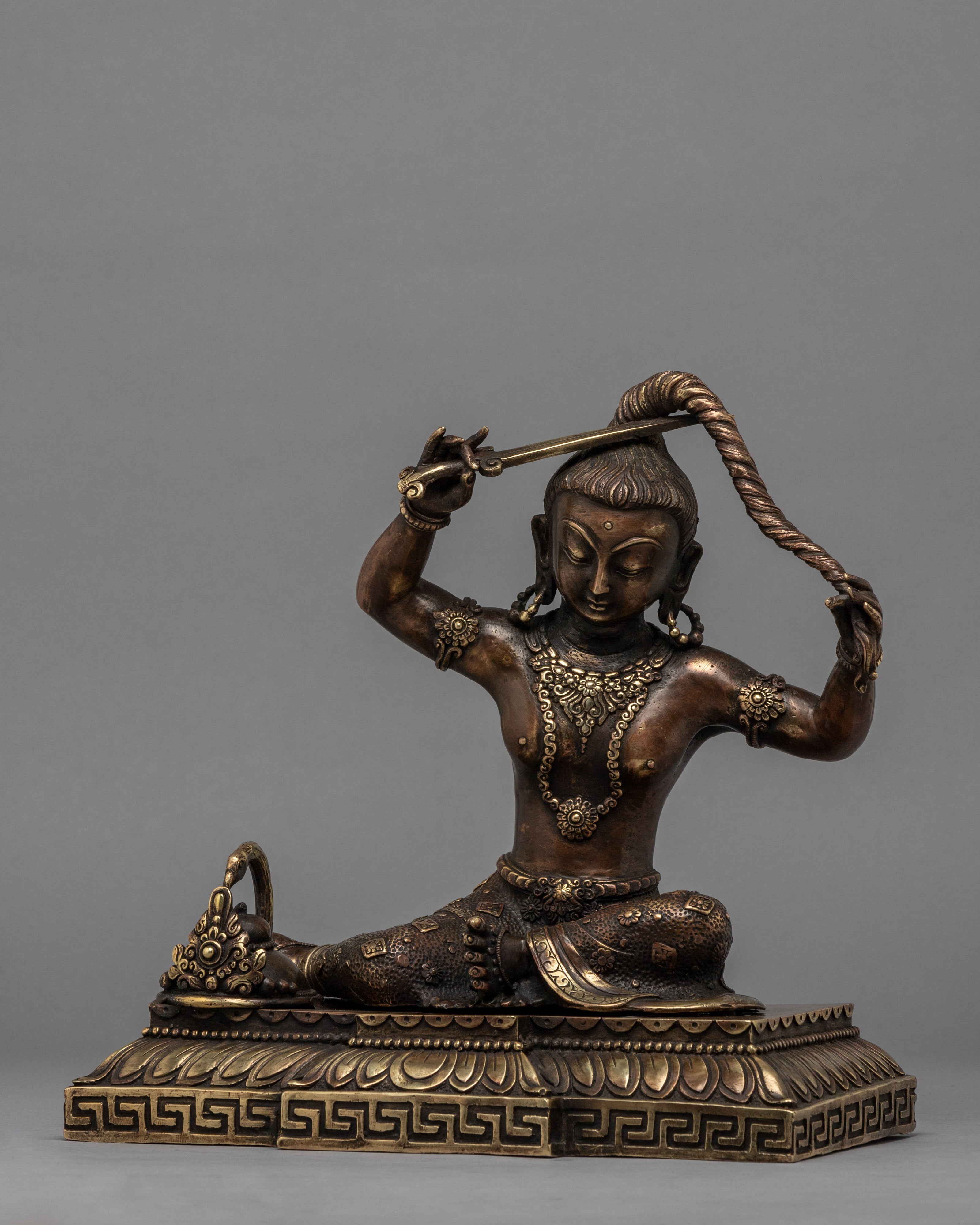 Brass Shakyamuni Buddha Statue | Traditionally  Statue
