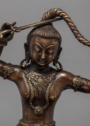 Brass Shakyamuni Buddha Statue | Traditionally  Statue