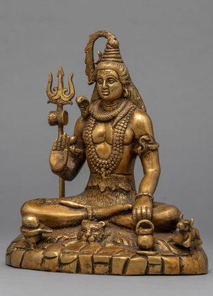 Brass Shiva Statue | Sculpture For the hoem Decor