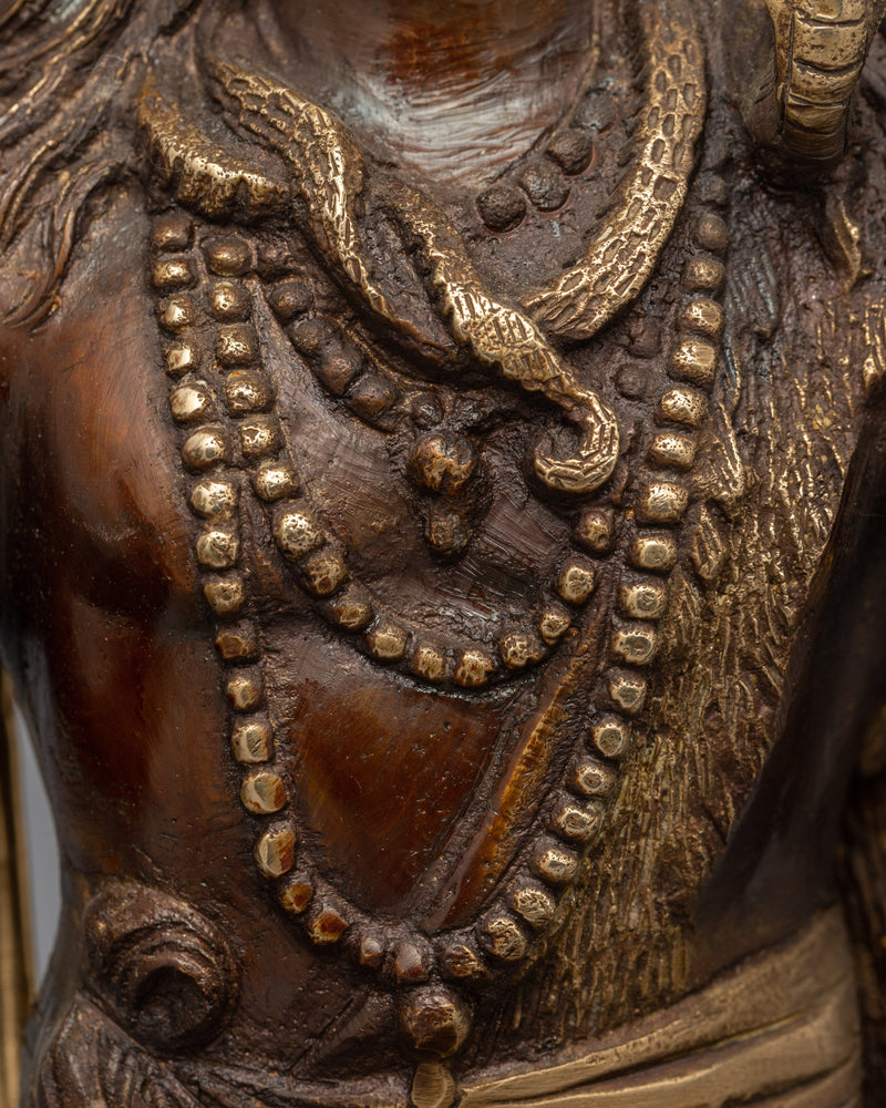 Shiva Statue | Brass Sculpture for Cultural and Religious Practices