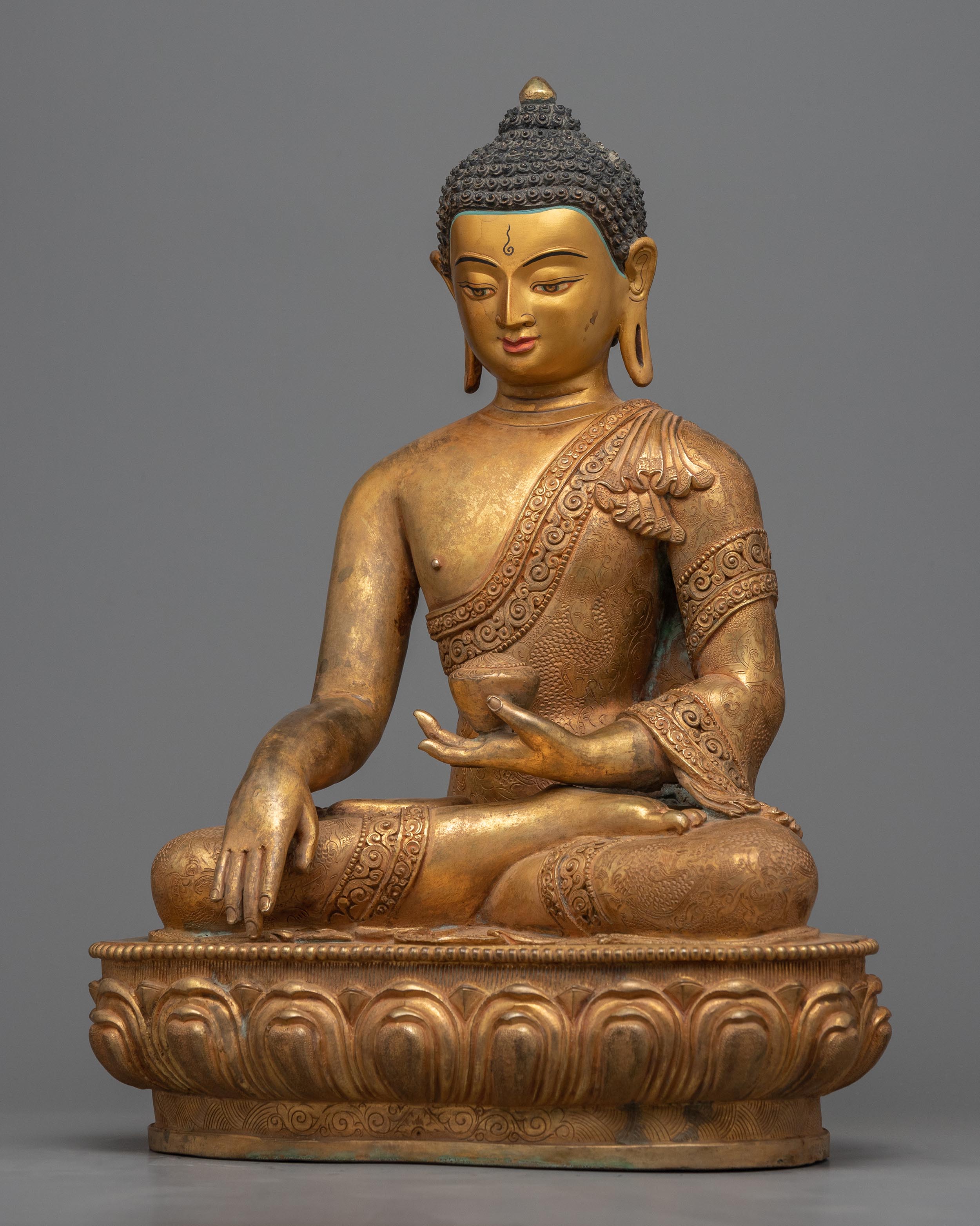 Buddhist Shakyamuni Buddha Statue | Himalayan Art