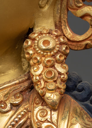 Manjushri Statue Tibetan | Fine Buddhist Artwork