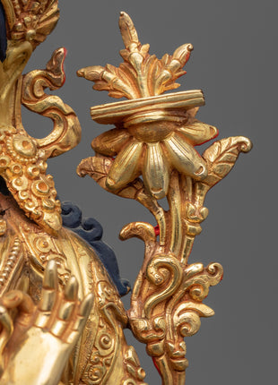 Manjushri Statue Tibetan | Fine Buddhist Artwork