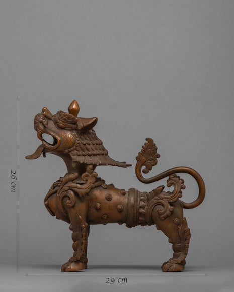 Traditional Lion Set | Handcrafted Set For Home Decor