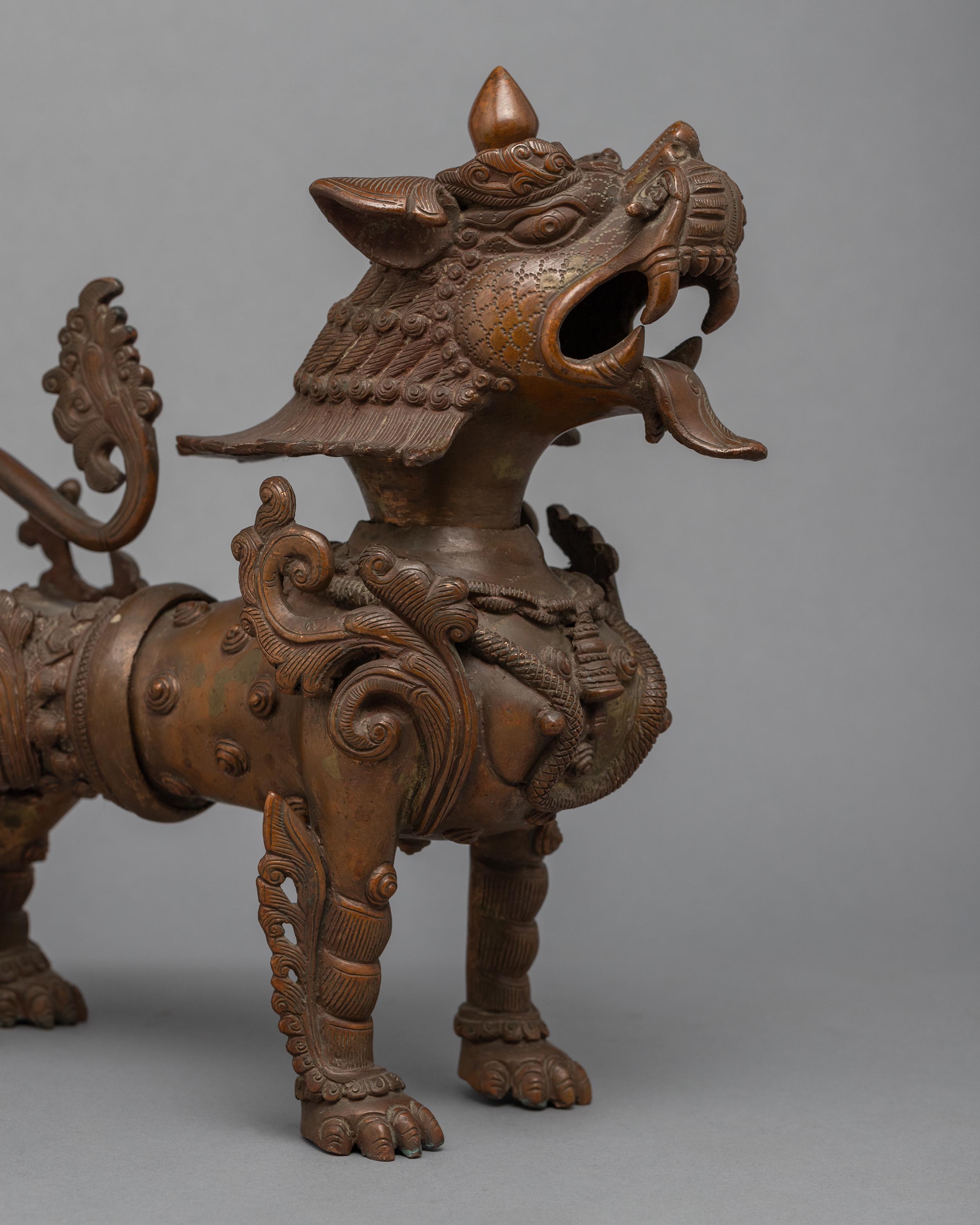 Traditional Lion Set | Handcrafted Set For Home Decor