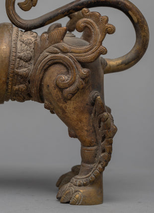 Bronze Lion Set | Buddhist Art