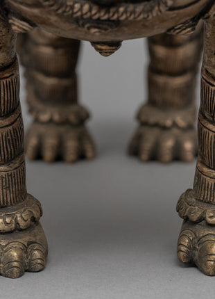 Lions Statue Set | Silver Plated Statue