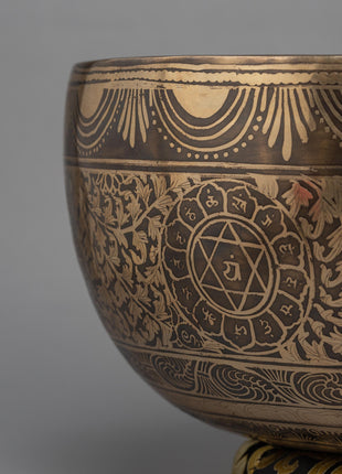 Deep Singing Bowl | Mantra Crafted Bowl | Sound Therapy