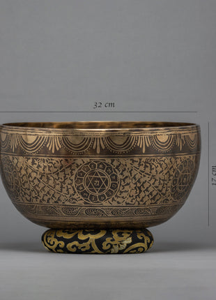 Deep Singing Bowl | Mantra Crafted Bowl | Sound Therapy