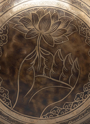 Deep Singing Bowl | Mantra Crafted Bowl | Sound Therapy