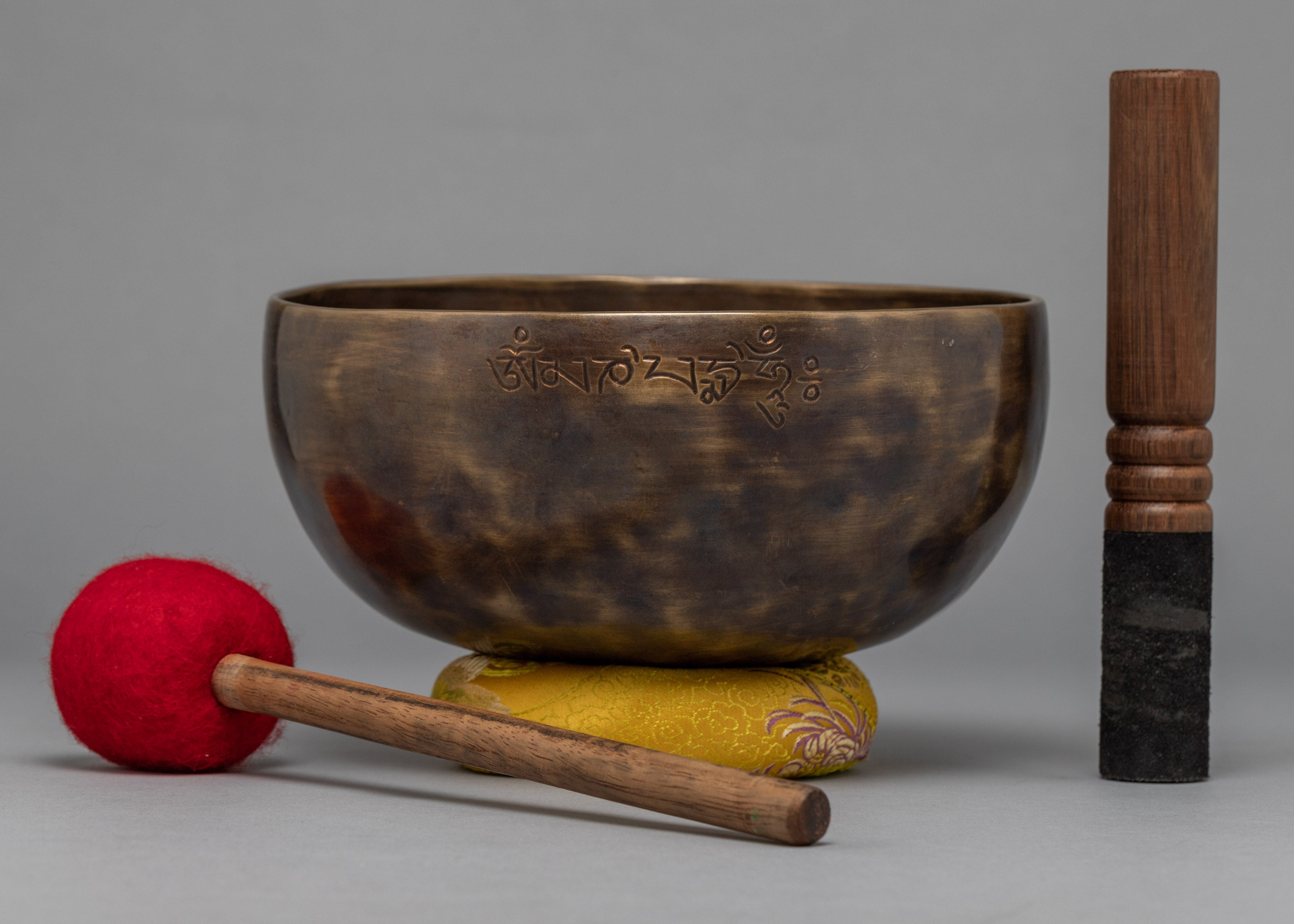 Hand-Beaten Moon Singing Bowl | Mantra Crafted Bowl