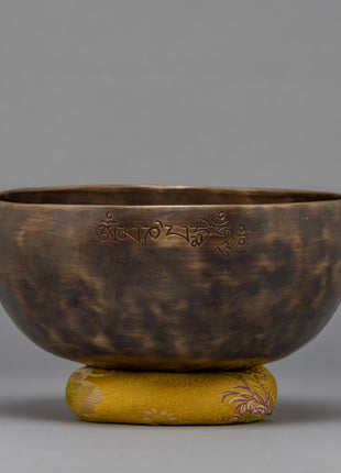 Hand-Beaten Moon Singing Bowl | Mantra Crafted Bowl