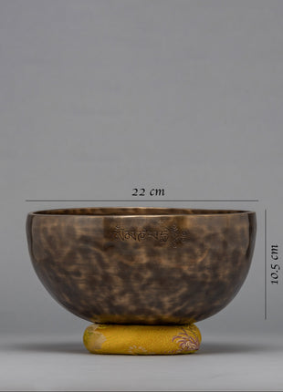 Tibetan Singing Bowl Set | Brass Moon Bowl Set