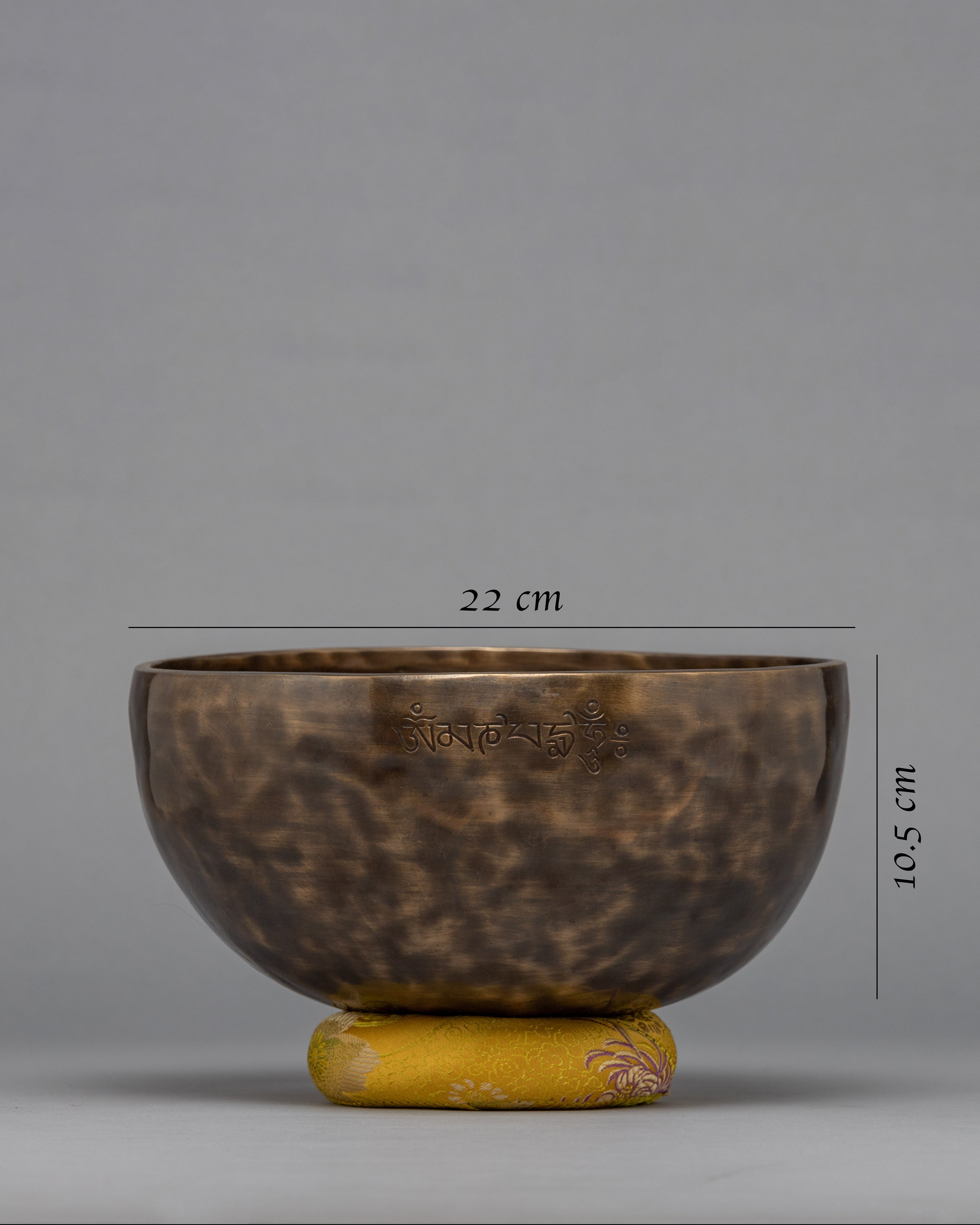 Tibetan Singing Bowl Set | Brass Moon Bowl Set