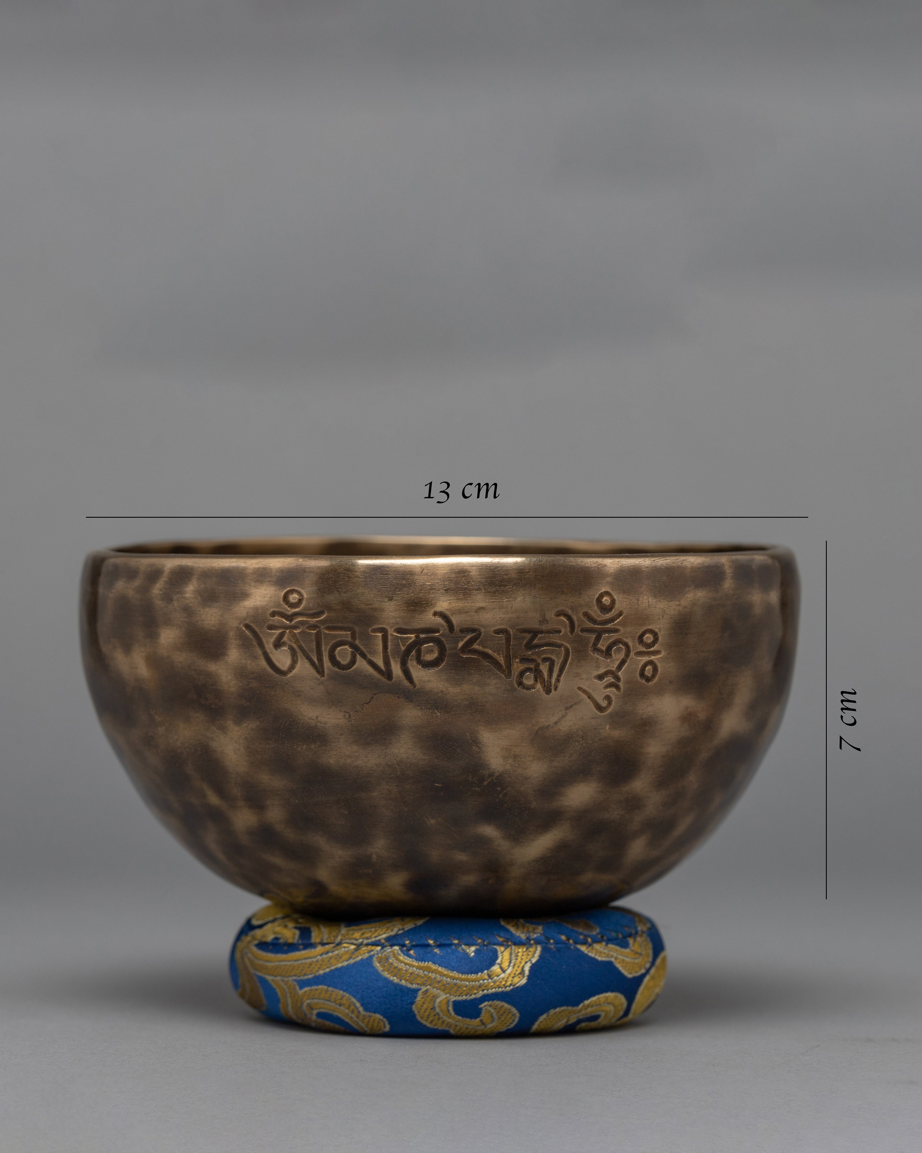 Tibetan Singing Bowl Set | Brass Moon Bowl Set
