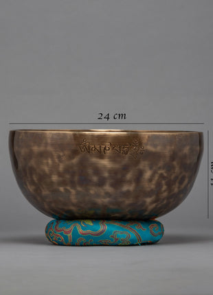 Tibetan Singing Bowl Set | Brass Moon Bowl Set