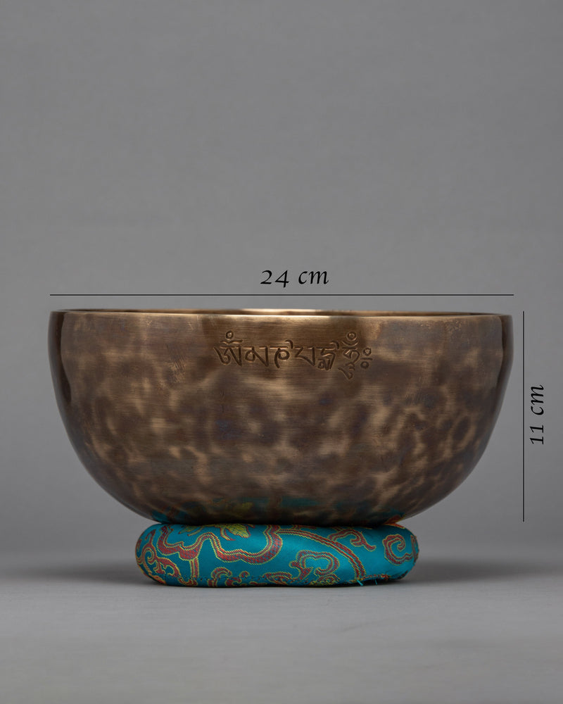 Tibetan Singing Bowl Set | Brass Moon Bowl Set