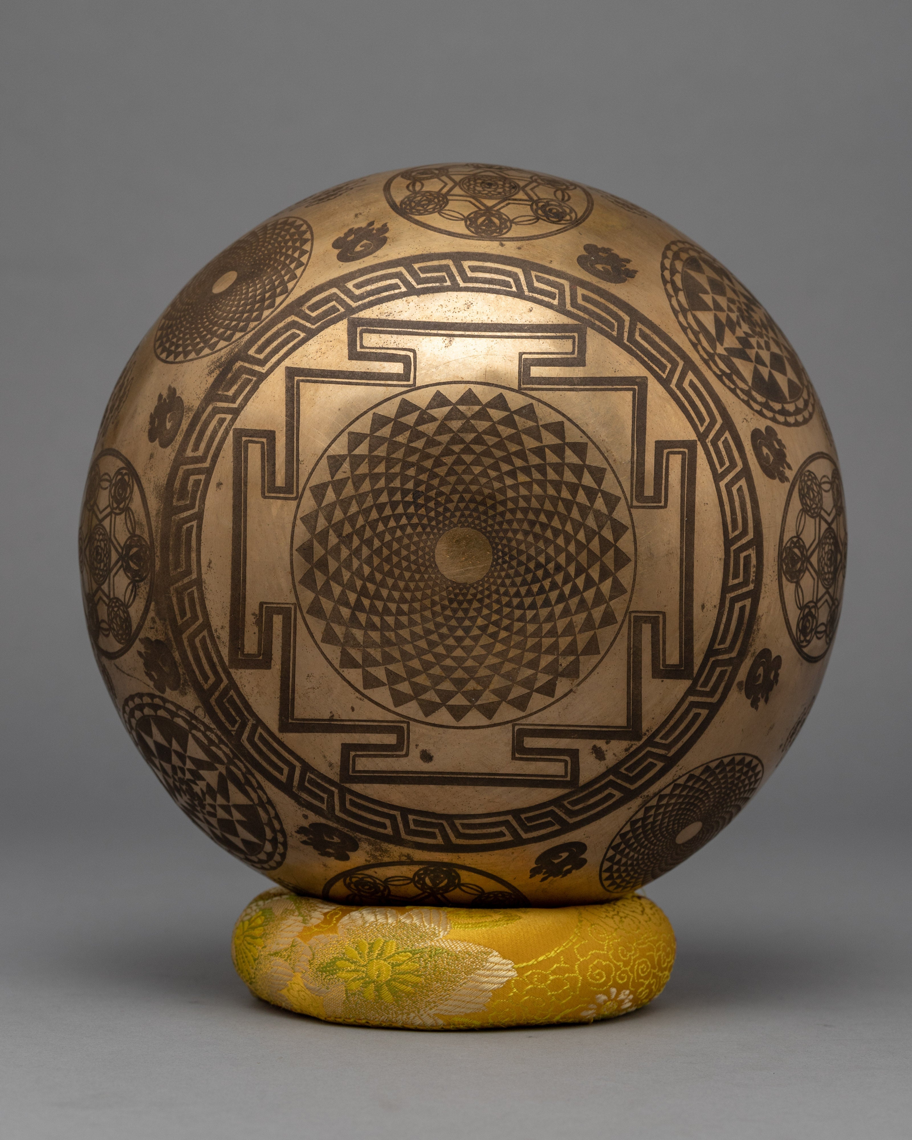 Tibetan Singing Bowl Meditation Chakra Healing | Brass Singing Bowl