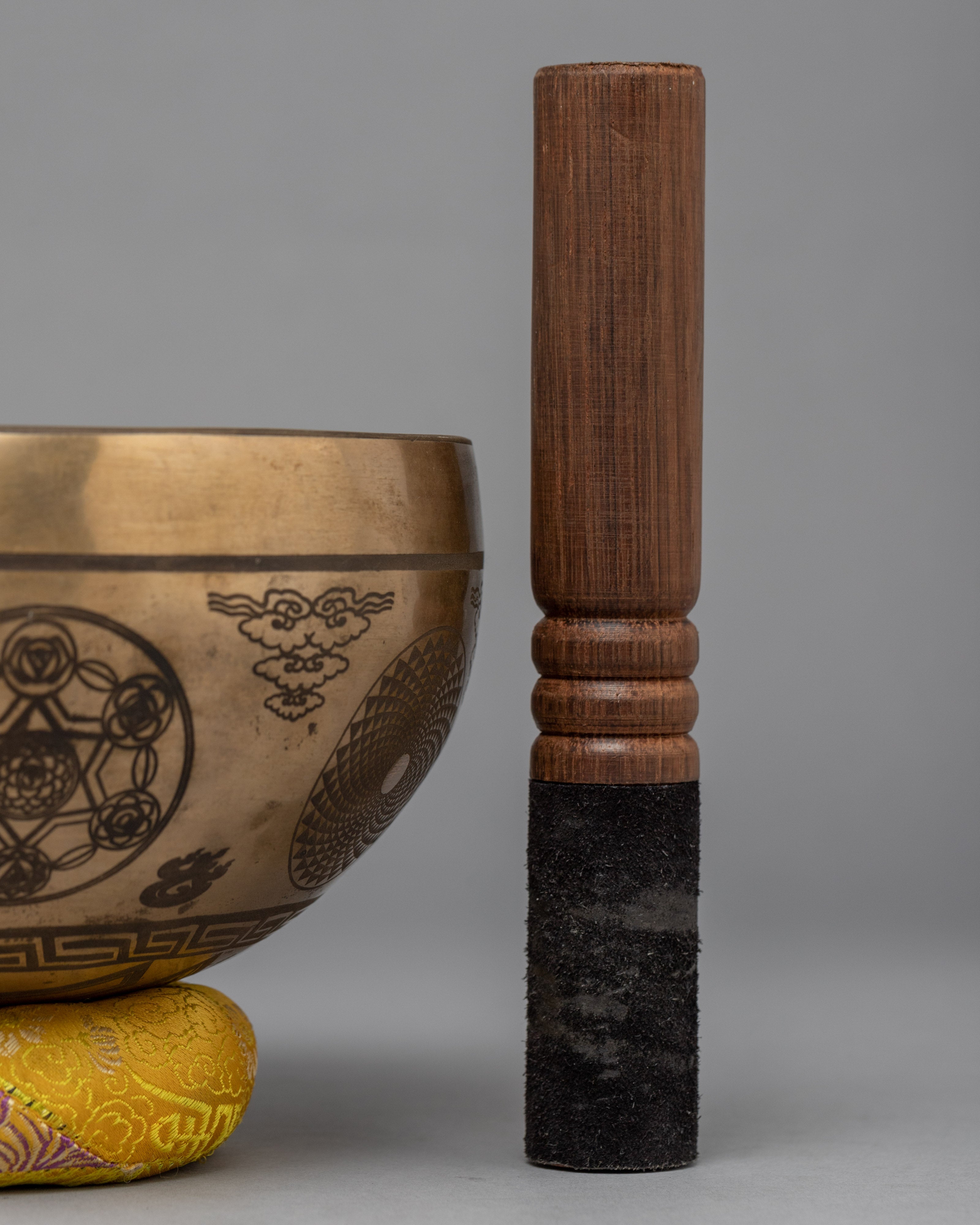 Tibetan Singing Bowl Meditation Chakra Healing | Brass Singing Bowl