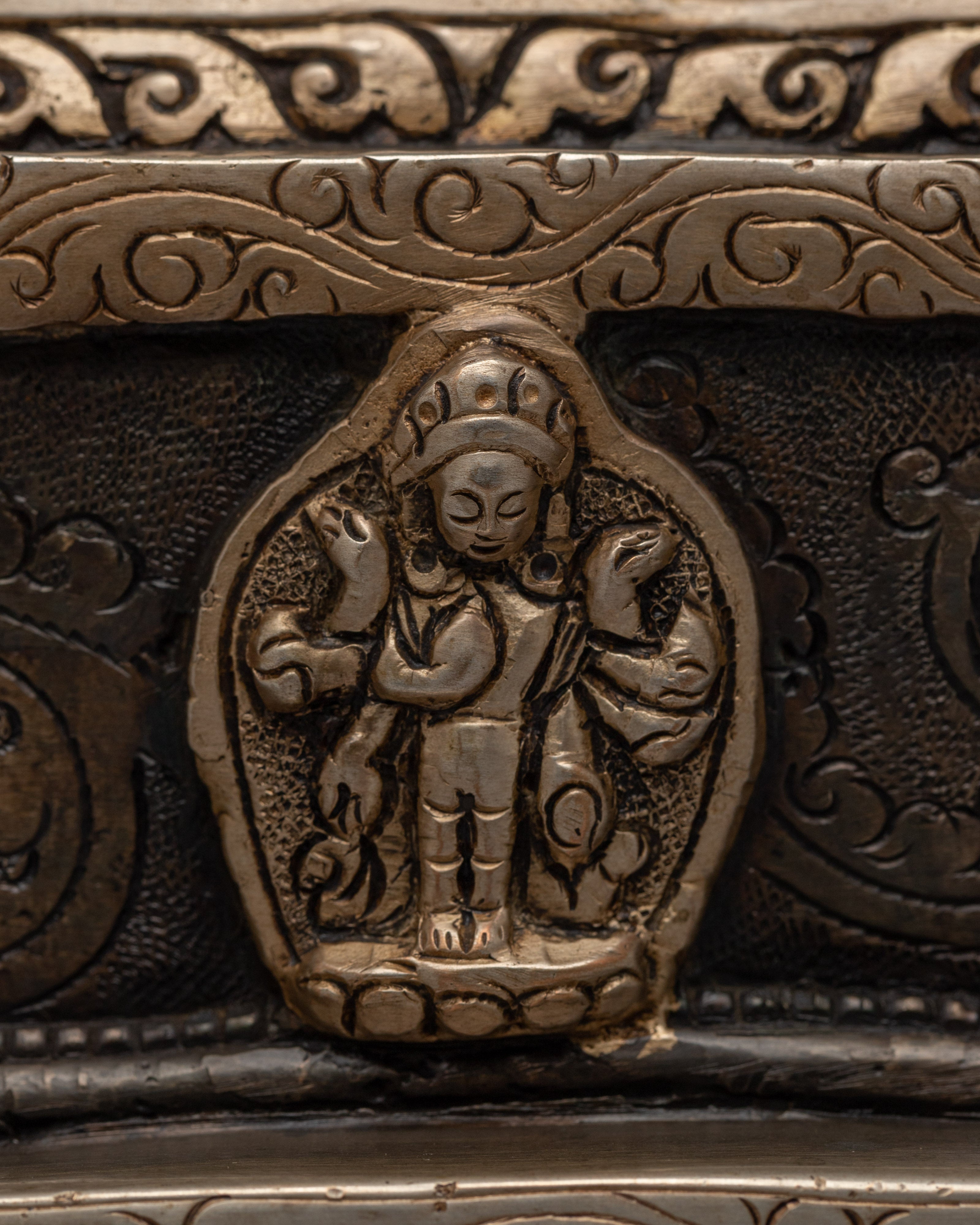 Tibetan Stupa | Handcrafted Buddhist Shrine | Ritual Chorten