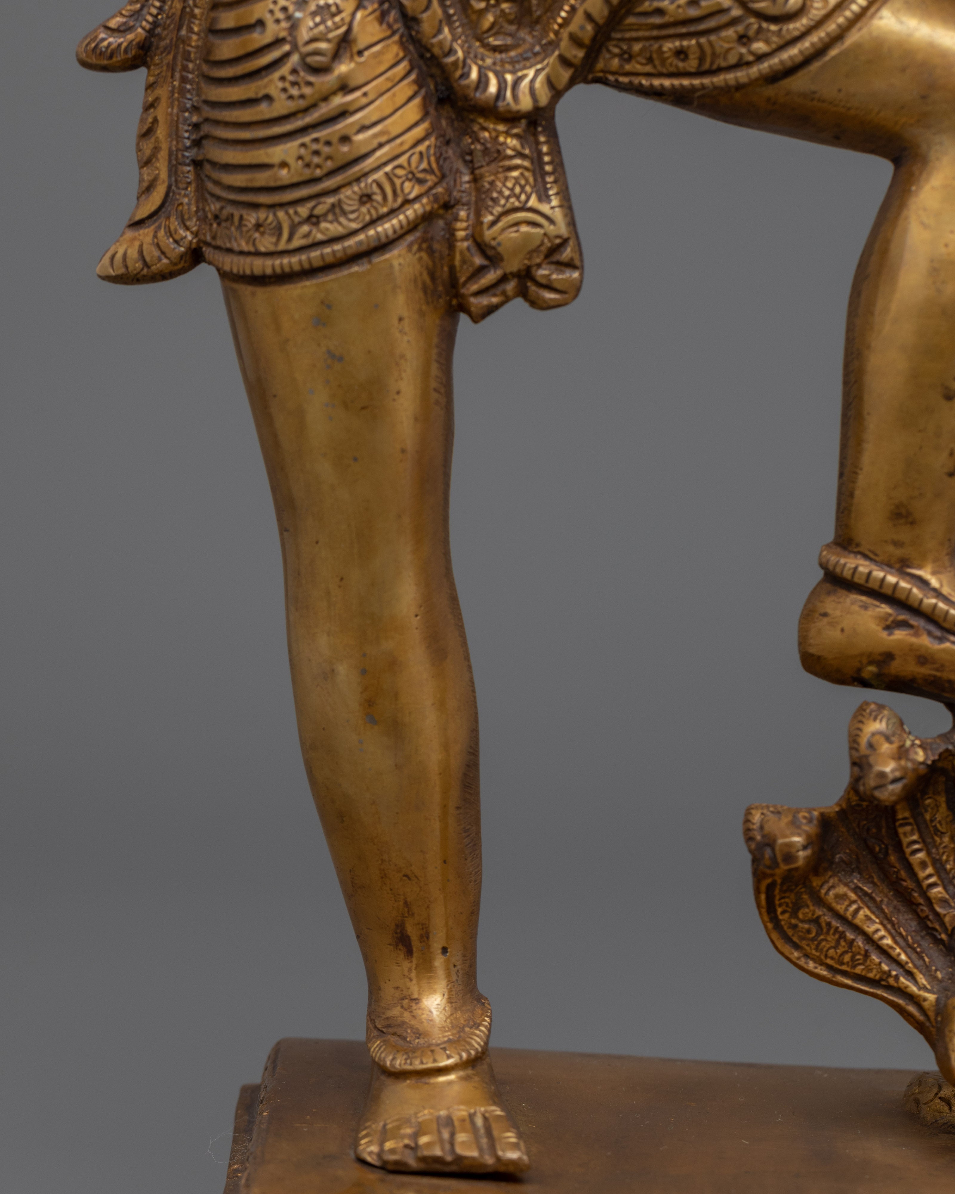 Traditional Copper Statue Of Varaha Avatar Of Vishnu | Lord Vishnu In The Form Of Boar