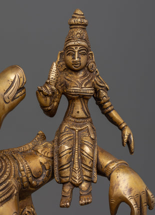 Traditional Copper Statue Of Varaha Avatar Of Vishnu | Lord Vishnu In The Form Of Boar