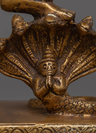 Traditional Copper Statue Of Varaha Avatar Of Vishnu | Lord Vishnu In The Form Of Boar