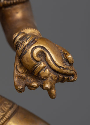 Traditional Copper Statue Of Varaha Avatar Of Vishnu | Lord Vishnu In The Form Of Boar