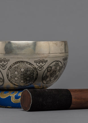 Hand-made Super Fine Singing Bowl | Traditional Buddhist Art Work