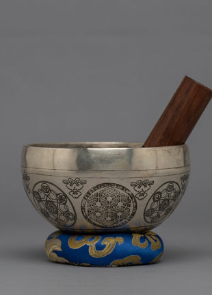 Hand-made Super Fine Singing Bowl | Traditional Buddhist Art Work