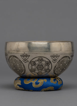 Hand-made Super Fine Singing Bowl | Traditional Buddhist Art Work