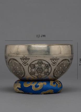 Hand-made Super Fine Singing Bowl | Traditional Buddhist Art Work
