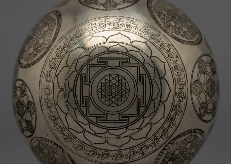 Hand-made Super Fine Singing Bowl | Traditional Buddhist Art Work