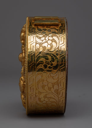 Ghau Box | 24K Gold Plated Treasure Box