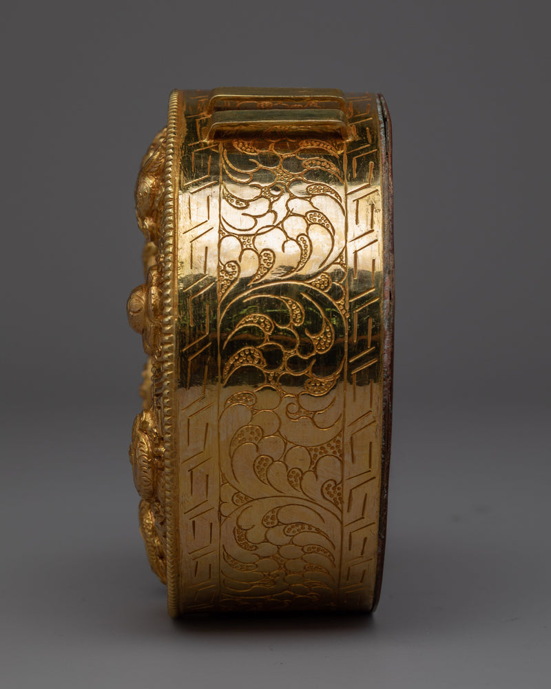 Ghau Box | 24K Gold Plated Treasure Box