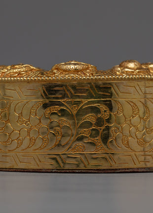 Ghau Box | 24K Gold Plated Treasure Box
