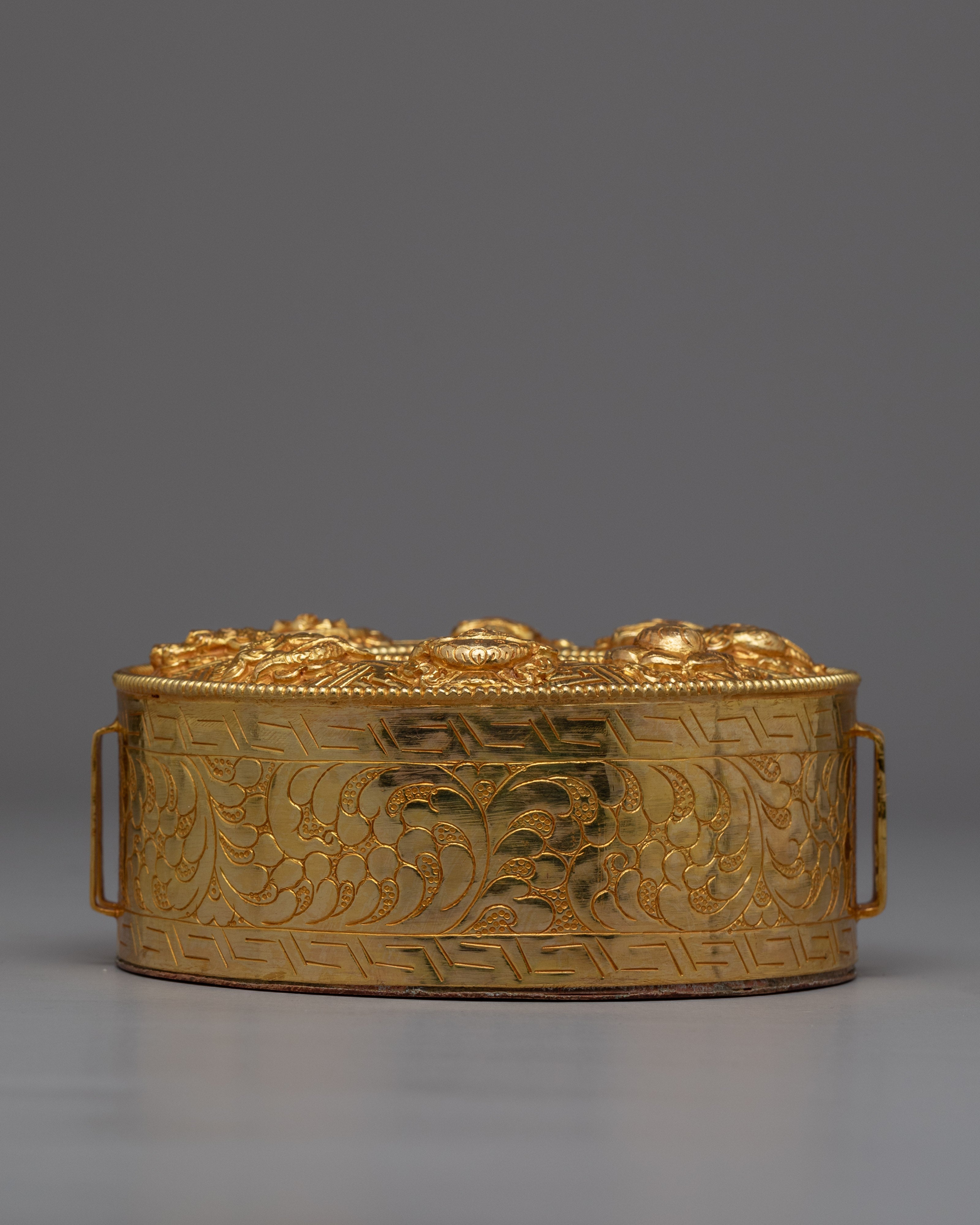 Ghau Box | 24K Gold Plated Treasure Box