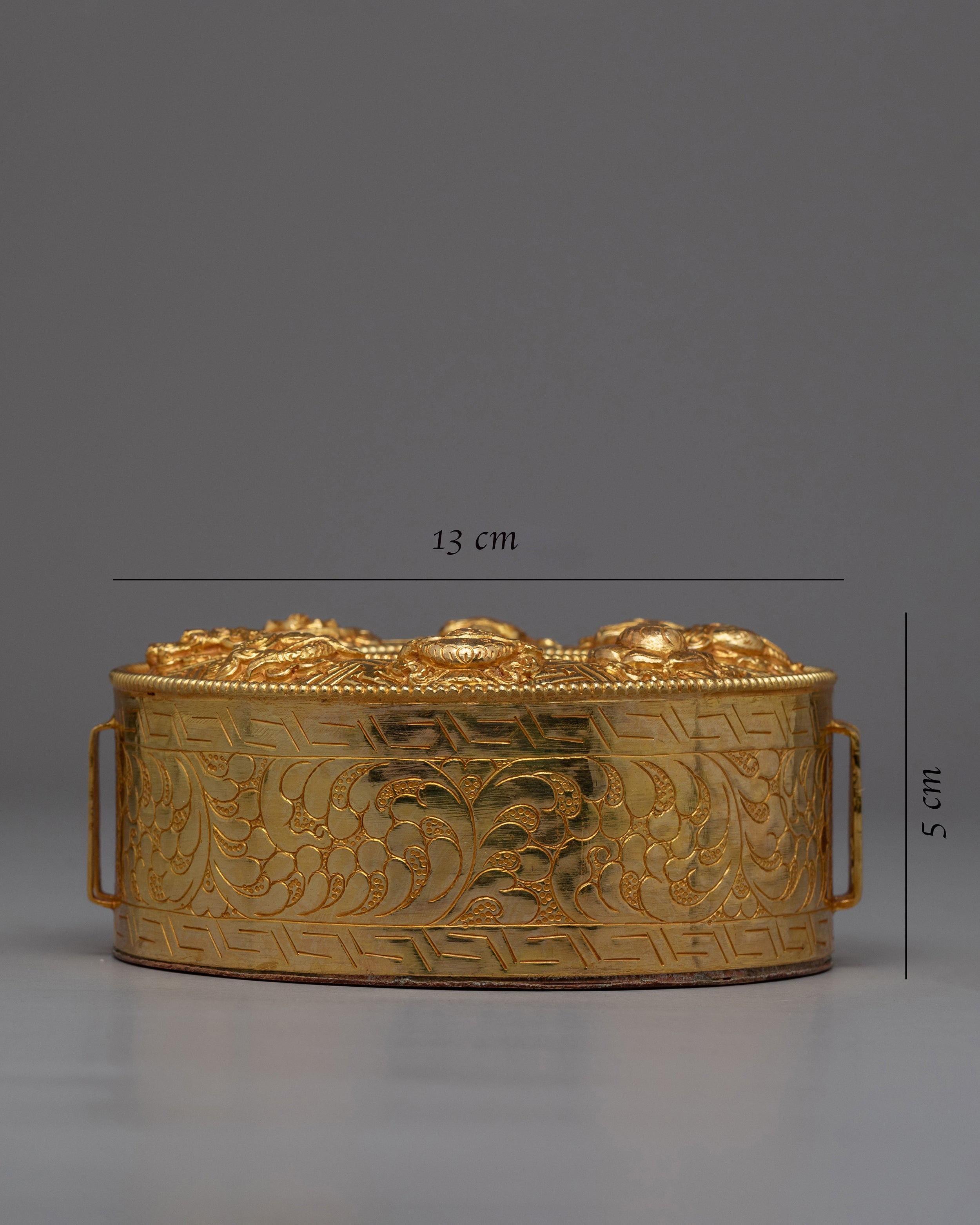 Ghau Box | 24K Gold Plated Treasure Box