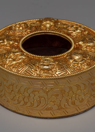 Ghau Box | 24K Gold Plated Treasure Box