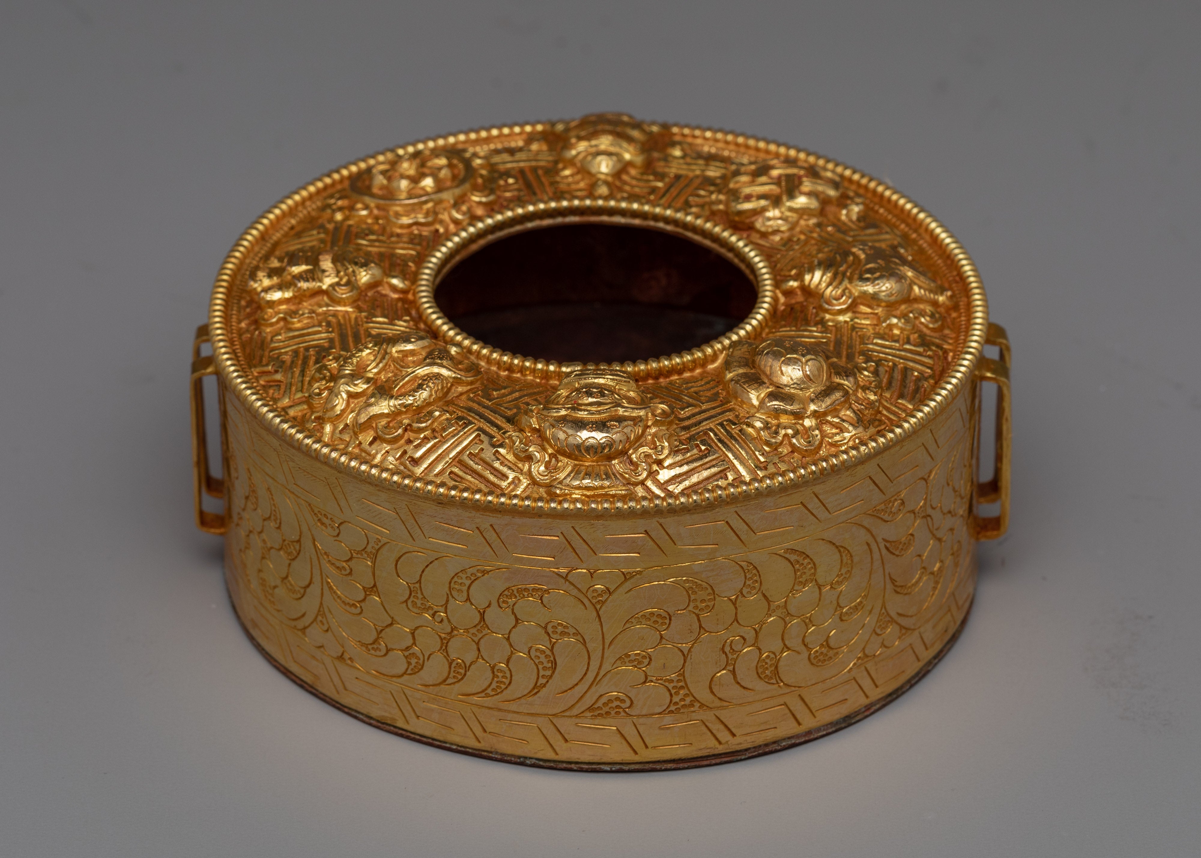 Ghau Box | 24K Gold Plated Treasure Box