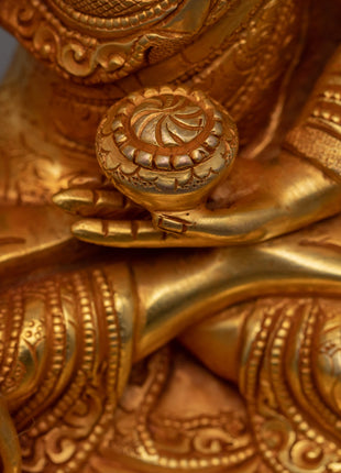 Shakyamuni Buddha Sculpture Art | Traditional Himalayan Statue