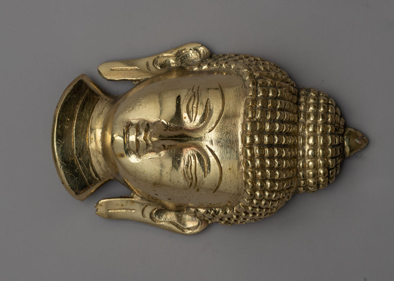 Buddha Heads Statue For the Meditation | Brass Head Statue