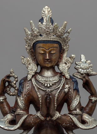 Bodhisattva Chenrezig Statue | Machine-Made Sculpture