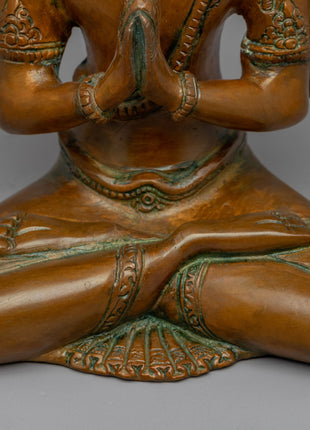 Bodhisattva 4 Armed Chenrezig Statue | Buddhist Deity of Compassion Statue