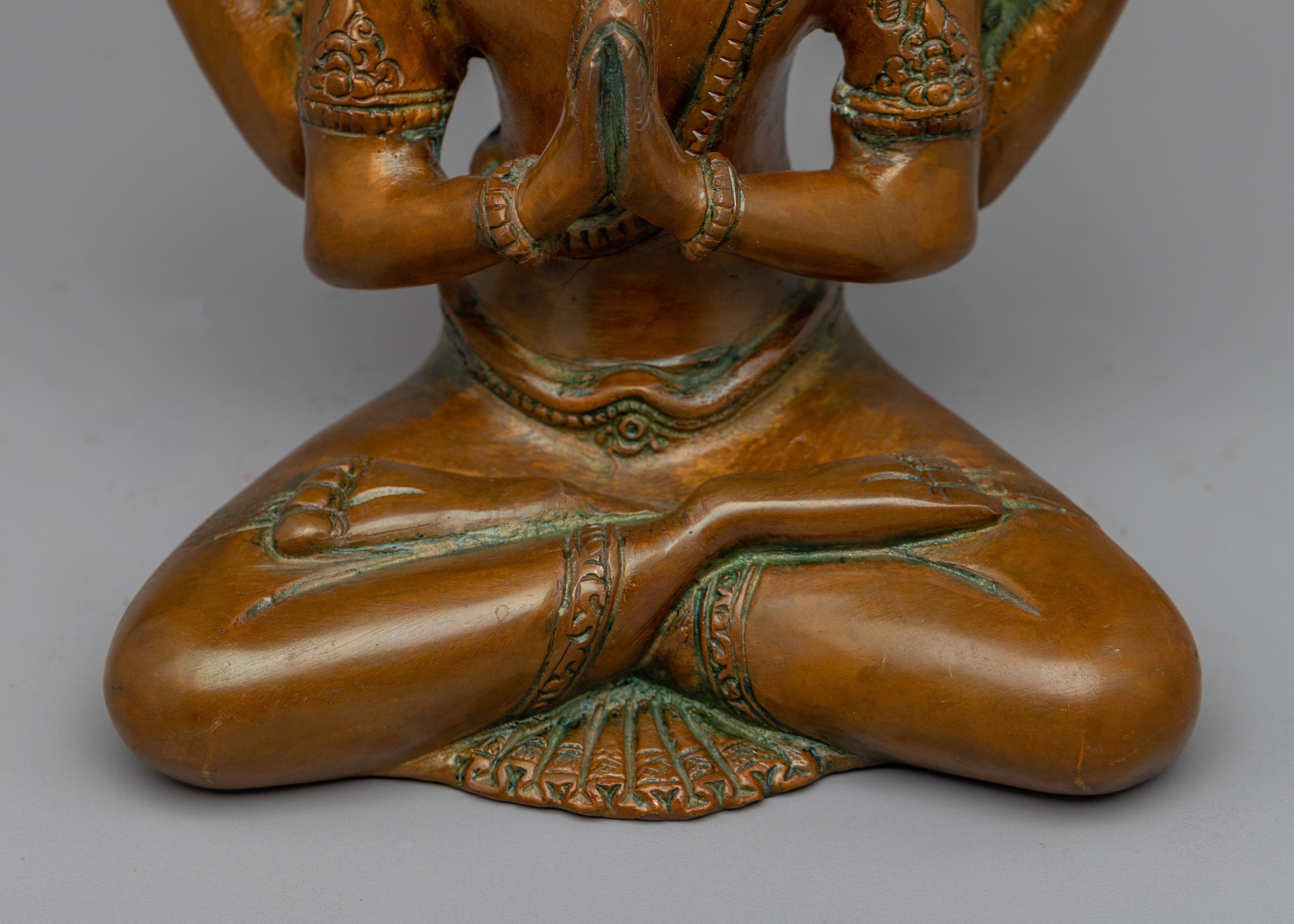 Bodhisattva 4 Armed Chenrezig Statue | Buddhist Deity of Compassion Statue