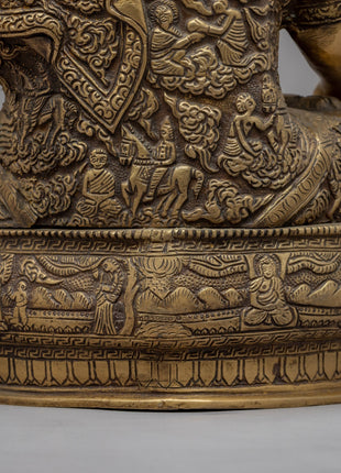 Healing Buddha Mantra Practice Statue | Medicine Buddha Statue