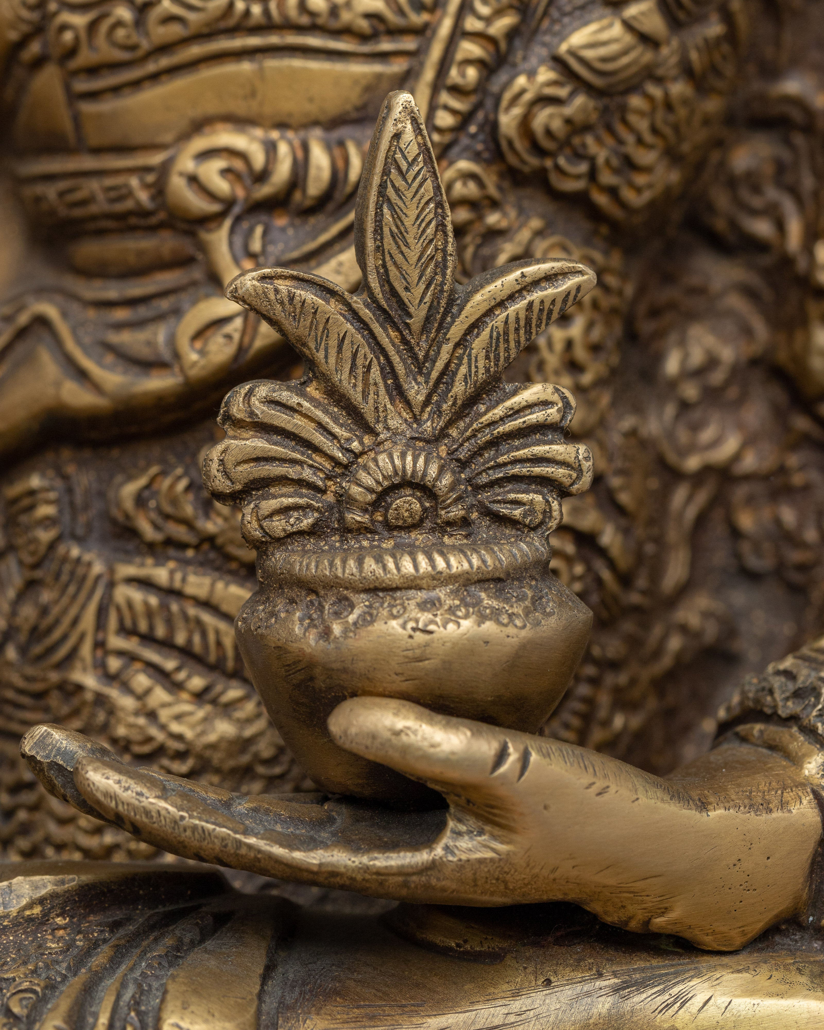 Healing Buddha Mantra Practice Statue | Medicine Buddha Statue