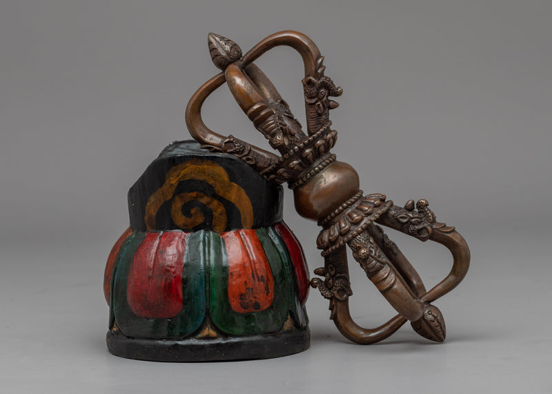 Buddhist Vajra with Stand | Buddhist Treasure