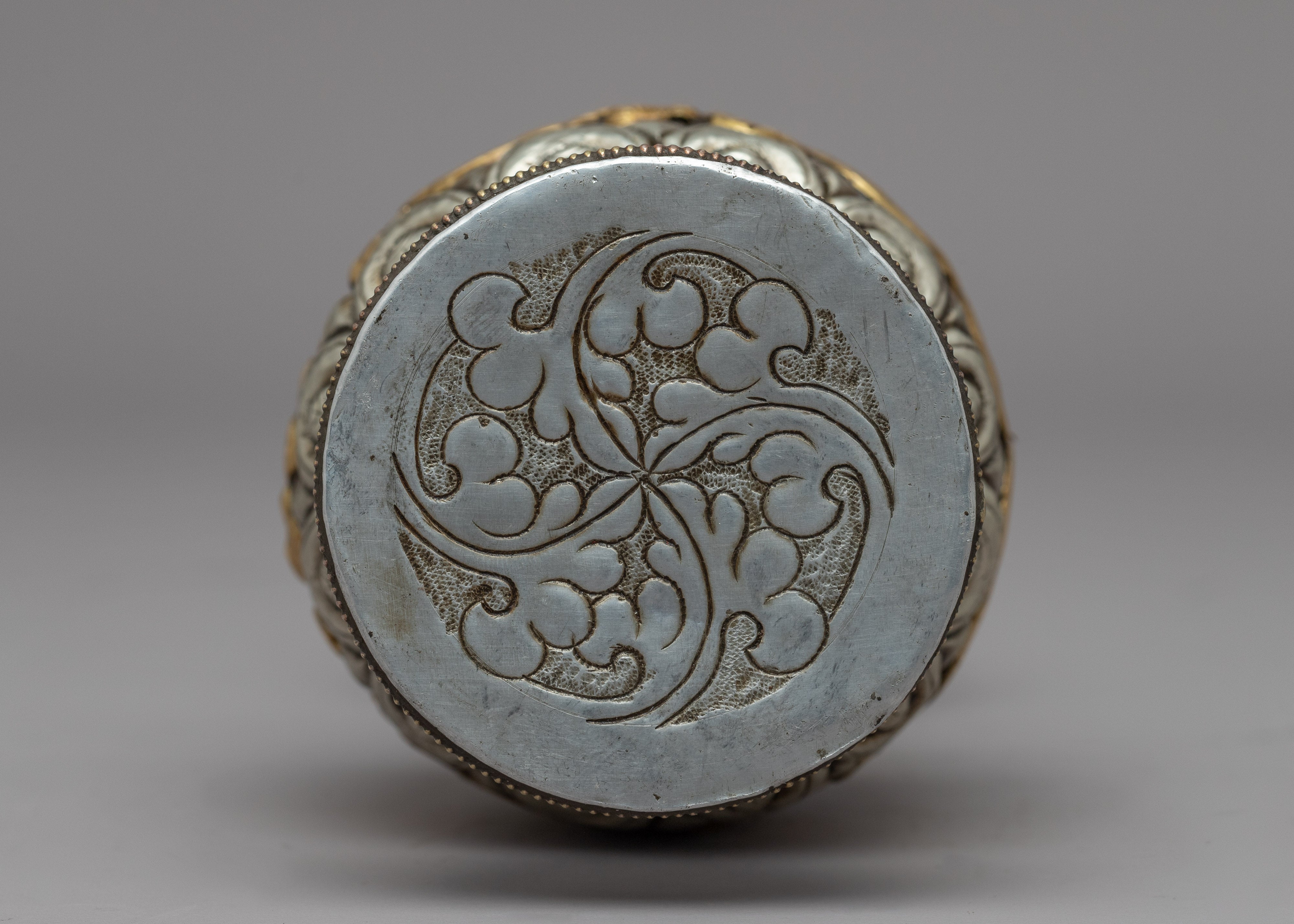 Vase Flower Set | Buddhist Gemstones Inlaid Vase
