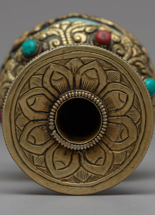 Flower Vase for Living Room | Himalayan Art Work